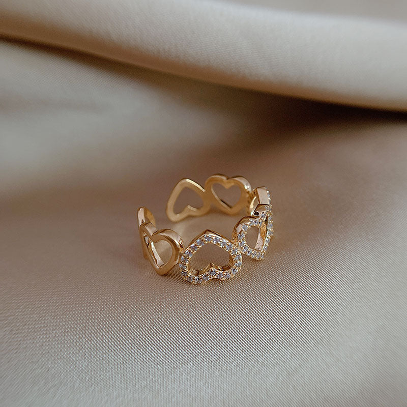 Pearl Zircon Gold Colour RingsM&H FashionM&H FashionThis classic style Pearl Zircon Gold Colour Rings is a must-have for any jewellery collection. Crafted from brass and featuring a pave setting, this ring is adorned Pearl Zircon Gold Colour Rings