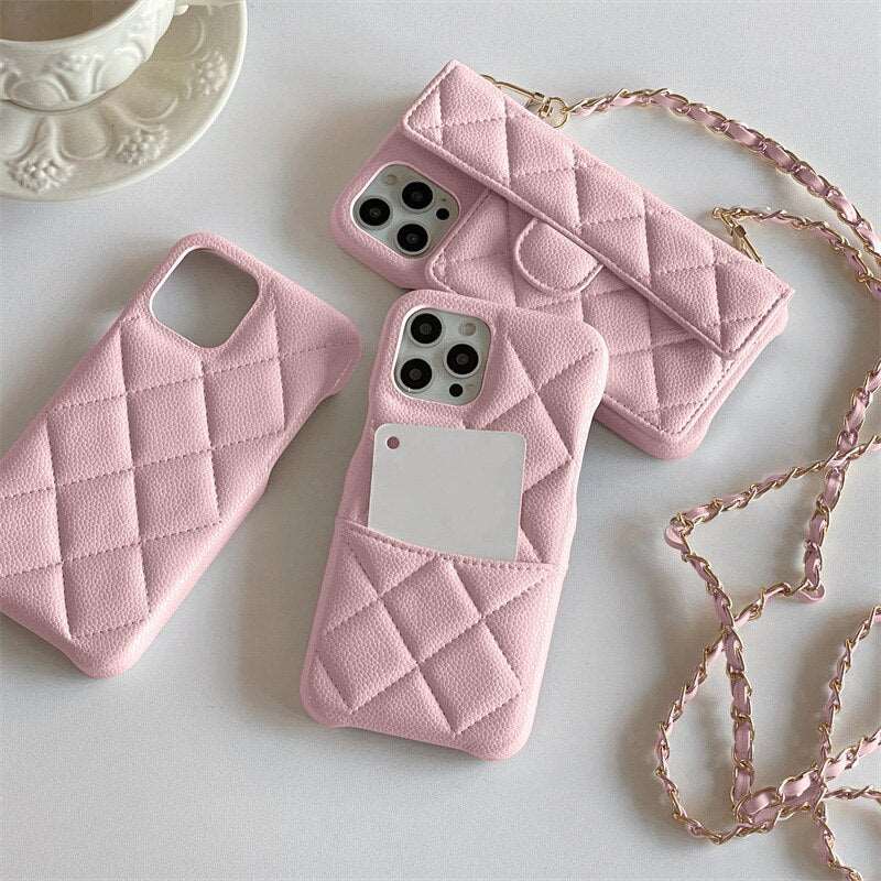 Crossbody Lanyard Wallet Phone CasesM&H FashioniPhoneM&H FashionIntroducing the Crossbody Lanyard Wallet Phone Cases, the perfect combination of convenience and style. This phone case is designed to keep your phone safe and securCrossbody Lanyard Wallet Phone Cases