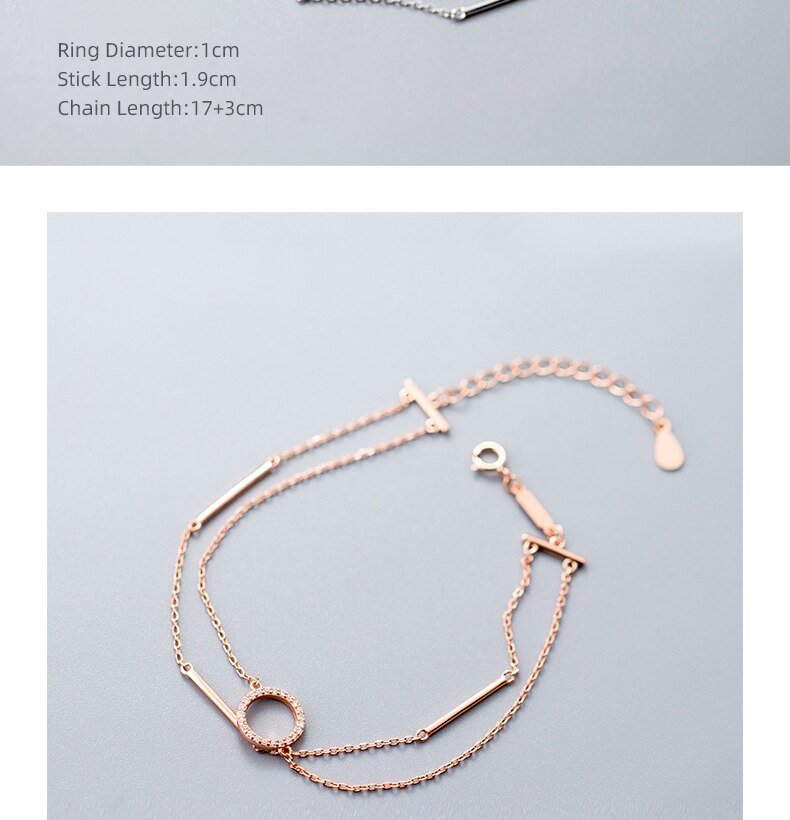 925 Silver Zircon Round Bracelet - M&H Fashion925 Silver Zircon Round BraceletbraceletM&H FashionM&H Fashion200000226:350852#Rose Gold ColorRose Gold Color925 Silver Zircon Round BraceletM&H FashionbraceletM&H FashionThis 925 Silver Zircon Round Bracelet is the perfect accessory for any occasion. It is made with 925 sterling silver and features a beautiful zircon stone. The brace925 Silver Zircon Round Bracelet