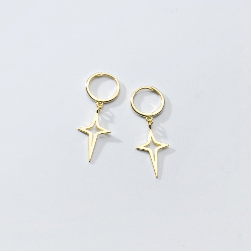 925 Sterling Silver Simple Stars Dangle Earrings - M&H Fashion925 Sterling Silver Simple Stars Dangle EarringsM&H FashionM&H Fashion200000226:366#14K Gold Color14K Gold Color925 Sterling Silver Simple Stars Dangle EarringsM&H FashionM&H FashionThese 925 Sterling Silver Simple Stars Dangle Earrings are perfect for any occasion. They feature a stylish star shape and are made of high-quality sterling silver. 925 Sterling Silver Simple Stars Dangle Earrings