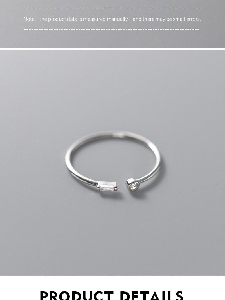 925 Sterling Silver Simple Thin Clear CZ Finger Rings Adjustable - M&H Fashion925 Sterling Silver Simple Thin Clear CZ Finger Rings AdjustableRingsM&H FashionM&H Fashion200000369:200001539;200000226:29#Silver ColorResizableSilver Color925 Sterling Silver Simple Thin Clear CZ Finger Rings AdjustableM&H FashionRingsM&H FashionThis 925 Sterling Silver Simple Thin Clear CZ Finger Rings Adjustable is the perfect accessory for any occasion. It is crafted with a classic style and features a be925 Sterl