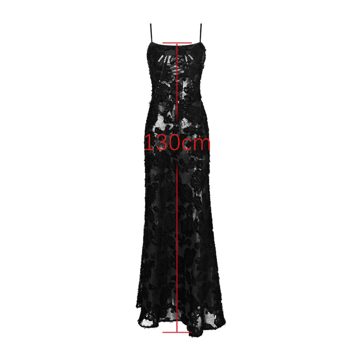 Women Clothing Sexy Dress Black See through Cami Dress Sexy Backless Dress Maxi Dress Evening Dress