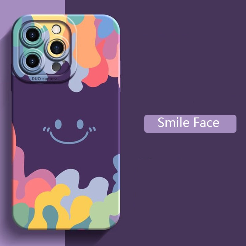 Smile Face phone casesM&H FashioniPhoneM&H FashionSmile Face phone cases are the perfect way to show off your style. These cases are made from high-quality materials and feature a half-wrapped design. They are anti-Smile Face phone cases