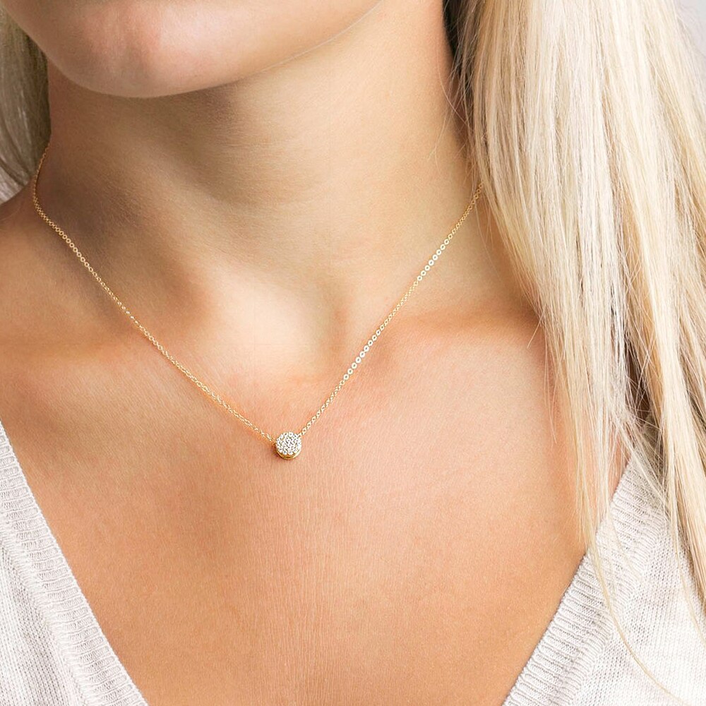 Small Pendant NecklaceM&H FashionM&H FashionThis Small Pendant Necklace is the perfect accessory for any stylish wardrobe. With its trendy round pendant shape and stainless steel material, this necklace is surSmall Pendant Necklace