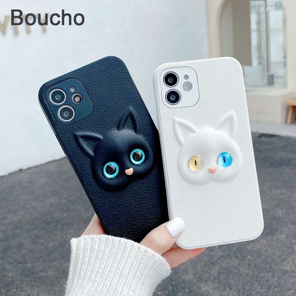 Cute Cat Phone Cases - M&H FashionCute Cat Phone CasesiPhoneM&H FashionM&H Fashion10:439#For iphone 12;14:771For iphone 12Cute Cat Phone CasesM&H FashioniPhoneM&H FashionThis Cute Cat Phone Case for iPhone is a stylish and protective choice for your device. It is made of high quality soft silicone, providing a shockproof and anti-fliCute Cat Phone Cases