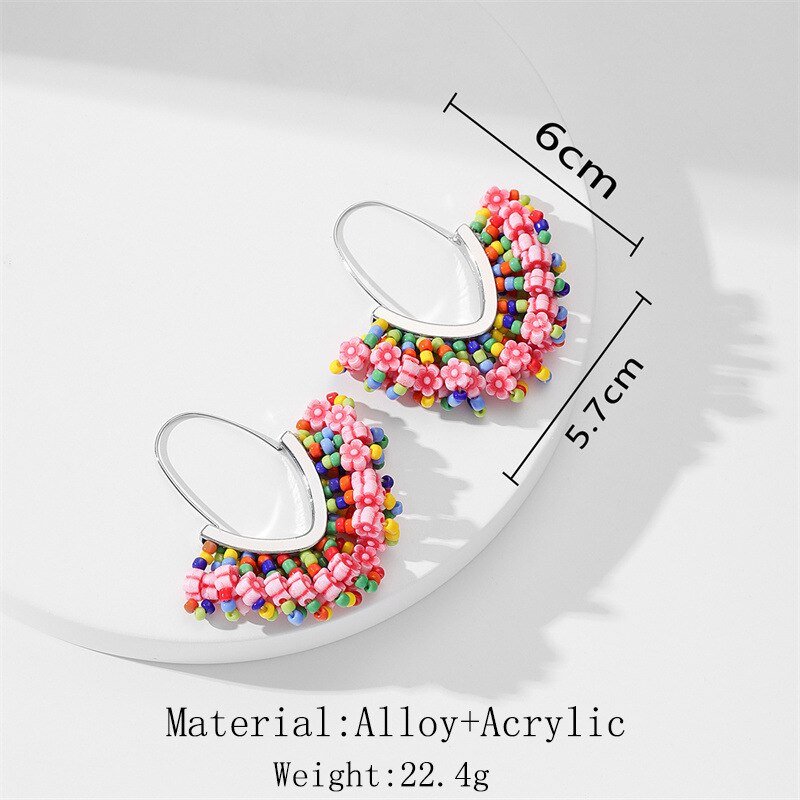 Mini Beads Earrings - M&H FashionMini Beads EarringsM&H FashionM&H Fashion200001034:865#2653426534Mini Beads EarringsM&H FashionM&H FashionThese Mini Beads Earrings are the perfect accessory for any outfit. They feature a trendy style and an irregular shape/pattern. Crafted from aluminium alloy, these eMini Beads Earrings