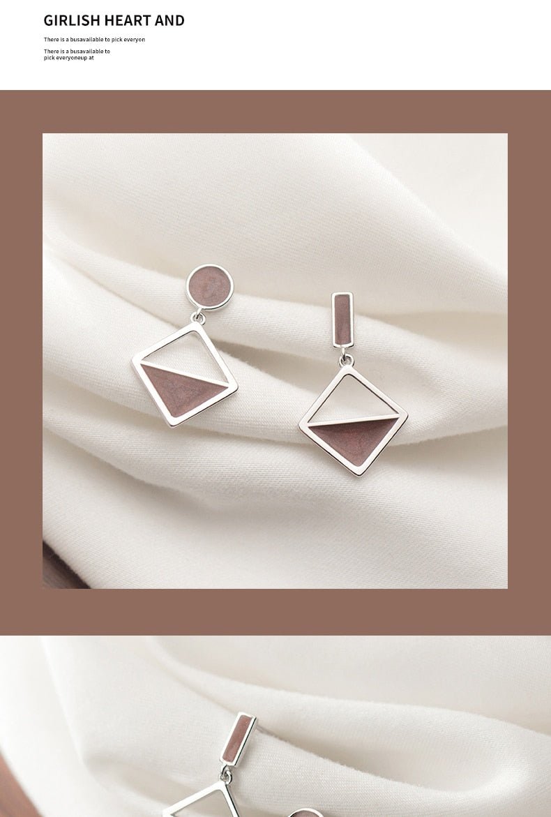 Sterling Silver Trendy Geometric Asymmetry Drop Dangle Earring - M&H FashionSterling Silver Trendy Geometric Asymmetry Drop Dangle EarringM&H FashionM&H Fashion<none>Sterling Silver Trendy Geometric Asymmetry Drop Dangle EarringM&H FashionM&H FashionMake a statement with these Sterling Silver Trendy Geometric Asymmetry Drop Dangle Earrings. Customized to perfection, these earrings feature a unique geometric shapSterling Silver Trendy Geometric Asymmetry Drop Dangle Earring