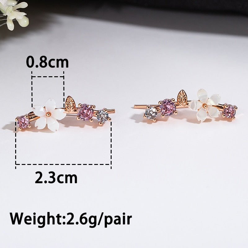 Stud Crystal Flower Earring - M&H FashionStud Crystal Flower EarringM&H FashionM&H Fashion200001034:361181#E312 Rose GoldE312Rose GoldStud Crystal Flower EarringM&H FashionM&H FashionThis Stud Crystal Flower Earring is the perfect accessory for any occasion. It features a cute style with a geometric shape and is made of copper and rhinestone. TheStud Crystal Flower Earring