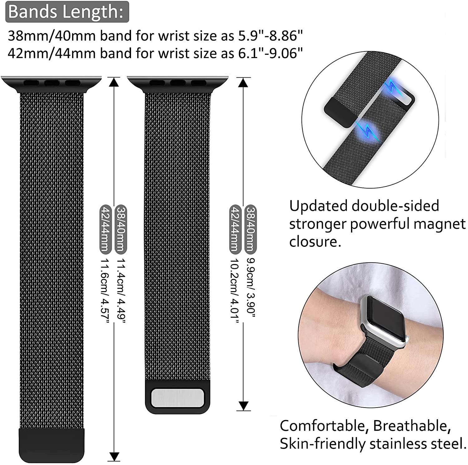 Watchbands , magnetic double section strap - M&H FashionWatchbands , magnetic double section strapiPhoneM&H FashionM&H Fashion200000049:3348727#Seven colors;200000051:100016944#For 38mm-40mm-41mmSeven colorsFor 38mm-40mm-41mmWatchbands , magnetic double section strapM&H FashioniPhoneM&H FashionThis eCommerce store offers a wide selection of watchbands, including the Magnetic Double Section Strap. This stylish and durable watchband is made of metal and featWatchbands , magnetic double section str