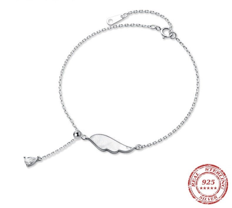 White Shell Wings Tassel bracelet ( 925 Sterling Silver) - M&H FashionWhite Shell Wings Tassel bracelet ( 925 Sterling Silver)M&H FashionM&H Fashion200000226:366#Gold ColorGold ColorWhite Shell Wings Tassel bracelet ( 925 Sterling Silver)M&H FashionM&H FashionThis White Shell Wings Tassel Bracelet (925 Sterling Silver) is the perfect accessory for any occasion. It is made with 925 Sterling Silver and features a unique geoWhite Shell Wings Tassel bracelet ( 925 Sterling Silver)